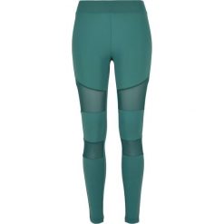 Legginsy damskie Urban Classics tech mesh. Zielone legginsy damskie Urban Classics, bez wzorów, z meshu. Za 142.00 zł.