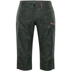 Panie 3/4 Spodnie Outdoorowe Alpine Pro Kadeka 3 - Rozmiar 36. Zielone spodnie dresowe damskie Alpine Pro, bez wzorów. Za 166.99 zł.