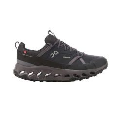 Buty do biegania Dorosły On Running Cloudhorizon Waterproof czarny. Czarne obuwie sportowe damskie On Running, z materiału, bez zapięcia, do biegania. Za 1,014.00 zł.