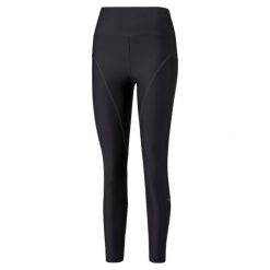 Legginsy Sportowe Damskie Puma Run Marathon Fl. Czarne legginsy sportowe damskie Puma, xs, bez wzorów. Za 207.99 zł.