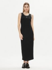 Liu Jo Sukienka codzienna TA4185 J4678 Czarny Regular Fit. Czarne sukienki damskie Liu Jo, bez wzorów, z syntetyku, bez ramiączek. Za 259.99 zł.