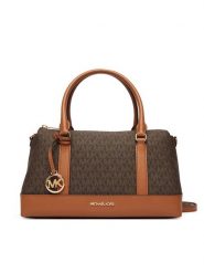 MICHAEL Michael Kors Torebka Andie 30S6G3PS2B Brązowy. Brązowe kuferki damskie MICHAEL Michael Kors, bez wzorów, ze skóry, bez dodatków. Za 1,159.00 zł.