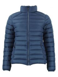 Peak Mountain Kurtka pikowana "Ami" w kolorze granatowym rozmiar: L. Niebieskie kurtki damskie Peak Mountain, l, bez wzorów, bez kaptura. Za 217.99 zł.