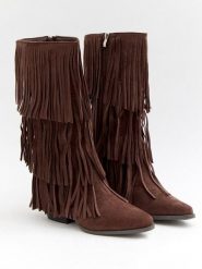 Bellucci Botki w kolorze brązowym na obcasie rozmiar: 38. Brązowe botki damskie Bellucci, eleganckie, bez obcasa, na obcasie, bez zapięcia. Za 149.95 zł.