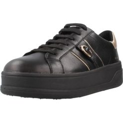 Buty GEOX D56WVB 085Y2 Czarny. Czarne obuwie trekkingowe damskie Geox, ze skóry, bez zapięcia. Za 447.99 zł.