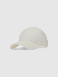 4F Czapka z daszkiem strapback uniseks - biała Uniwersalny. Białe czapki z daszkiem damskie 4F, na lato, bez wzorów, z syntetyku. W wyprzedaży za 59.99 zł.