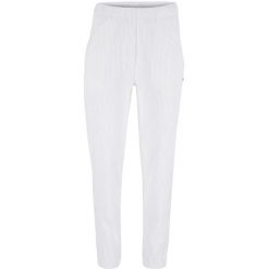 Spodnie damskie Athlecia Marlie. Białe spodnie sportowe damskie Athlecia, na lato, bez wzorów, trekkingowe. Za 119.99 zł.