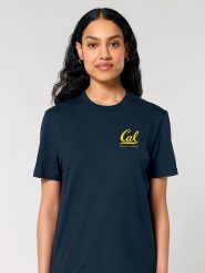 American Universities Koszulka "Cal University of California" w kolorze granatowym rozmiar: XXL. Niebieskie bluzki damskie American Universities, xxl, bez wzorów, z bawełny, bez kołnierzyka, bez ramiączek. Za 74.63 zł.