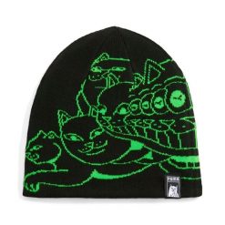 Czapka Puma x RIPNDIP. Czarne czapki damskie Puma, bez wzorów. Za 224.00 zł.