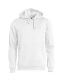 Clique Basic Hoody bluza z kapturem unisex – white. Białe bluzy damskie CLIQUE, uniwersalny, bez wzorów, z bawełny, z kapturem. Za 166.63 zł.