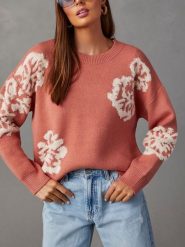 LA Angels Sweter w kolorze łososiowym rozmiar: M. Pomarańczowe swetry klasyczne damskie LA Angels, m, bez kołnierzyka. Za 226.77 zł.