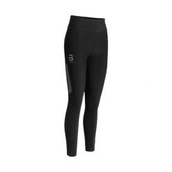 Damskie legginsy Daehlie Sportswear. Czarne legginsy damskie DAEHLIE, l, bez wzorów, z elastanu. Za 398.00 zł.