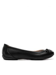 Geox Baleriny D Charlene B D02Y7B 000BC C9999 Czarny. Czarne balerinki damskie Geox, bez wzorów, ze skóry. Za 219.99 zł.