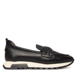 Mokasyny Hispanitas. Czarne mokasyny damskie Hispanitas, bez obcasa. Za 589.99 zł.