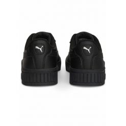 Młodzieżowe sneakersy Carina 2.0 PUMA Black Silver Metallic metallic. Czarna obuwie sportowe damskie Puma, z gumy, bez zapięcia, trekkingowe. Za 343.00 zł.
