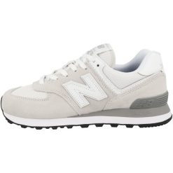 Buty Lifestyle New Balance Sneakers - Dla Kobiet Damskie. Szare obuwie sportowe damskie New Balance, ze skóry, bez zapięcia, trekkingowe. Za 804.00 zł.