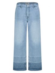 Sublevel Dżinsy - Comfort fit - w kolorze błękitnym rozmiar: M. Niebieskie jeansy damskie Sublevel, z podwyższonym stanem. Za 135.81 zł.