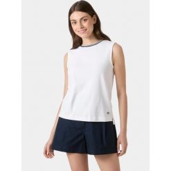 Koszulka Damska Helly Hansen W Portofino. Białe bluzki damskie Helly Hansen, bez wzorów, bez kołnierzyka, bez ramiączek. Za 269.00 zł.