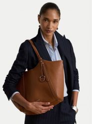 LAUREN RALPH LAUREN Torebka 431P18709001 Brązowy jasny. Brązowe shopper bag Lauren Ralph Lauren, bez wzorów, ze skóry, bez dodatków. Za 2,199.00 zł.