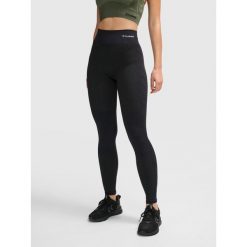 Rajstopy damskie Hummel hmlclea mid waist. Czarne rajstopy Hummel, bez wzorów. Za 185.00 zł.