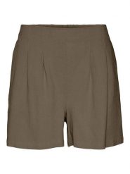 Vero Moda Szorty "Jesmilo" w kolorze khaki rozmiar: XS. Brązowe szorty damskie Vero Moda, bez wzorów, z wiskozy, z podwyższonym stanem. Za 30.71 zł.