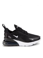 Nike Sneakersy Air Max 270 AH6789 001 Czarny. Czarne obuwie sportowe damskie Nike, z materiału, bez zapięcia. Za 569.00 zł.