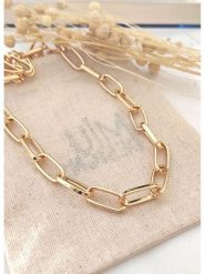 Atelier MIU Pozłacany naszyjnik - dł. 50 cm rozmiar: onesize. Żółte naszyjniki damskie atelier MIU, pozłacane. Za 70.90 zł.