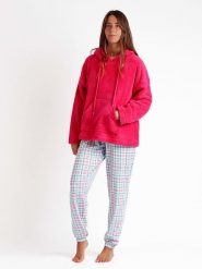 Admas Bluza w kolorze różowym rozmiar: L. Różowe bluzy damskie admas, l, bez wzorów, bez kaptura. Za 146.95 zł.