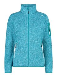 CMP Kurtka polarowa w kolorze błękitnym rozmiar: 36. Niebieskie kurtki damskie CMP, bez wzorów, z materiału, bez kaptura. Za 126.75 zł.