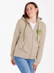 KEY LARGO Bluza "Sweet Apple" w kolorze beżowym rozmiar: XS. Brązowe bluzy damskie KEY LARGO, xs, bez wzorów, bez kaptura. Za 73.76 zł.