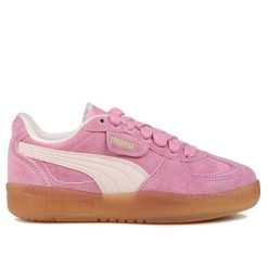Buty damskie trampki sportowe Puma PALERMO. Czerwone trampki damskie Puma, bez wzorów, z dresówki, bez zapięcia. Za 219.00 zł.