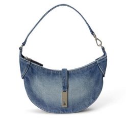 Torebka Polo Ralph Lauren. Niebieskie torebki klasyczne damskie Polo Ralph Lauren, bez dodatków. Za 1,999.00 zł.