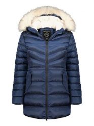 Maison Montaigne Parka "Destimai" w kolorze granatowym rozmiar: XXL. Niebieskie parki damskie Maison Montaigne, xxl, bez kaptura. Za 260.99 zł.