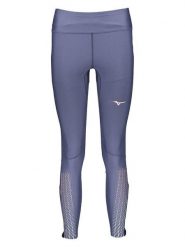 Mizuno Legginsy funkcyjne "Premium" w kolorze niebieskim rozmiar: XS. Niebieskie legginsy sportowe damskie Mizuno, xs, bez wzorów, z materiału, outdoorowe. Za 100.99 zł.
