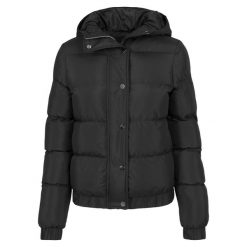 Parka dla kobiet Urban Classic hooded. Czarne parki damskie Urban Classics, na zimę, z puchu, z kapturem. Za 327.00 zł.