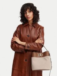 Furla Torebka Amelia M Bucket WB01953 BX3542 CN TCO00 Brązowy. Brązowe torebki klasyczne damskie Furla, ze skóry, bez dodatków. Za 1,529.00 zł.