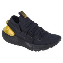 Buty do biegania damskie, Under Armour Hovr W Phantom 3 MTLC. Czarne obuwie sportowe damskie Under Armour, z gumy, bez zapięcia, do biegania. Za 449.99 zł.