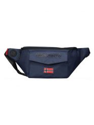 Geographical Norway Saszetka "Socket" w kolorze granatowym - 30 x 18 x 9 cm rozmiar: onesize. Niebieskie nerki i saszetki damskie Geographical Norway, bez wzorów, z materiału. Za 60.99 zł.