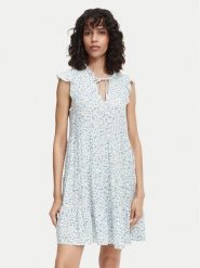 Vero Moda Sukienka letnia Alba 10342656 Niebieski jasny Regular Fit. Niebieskie sukienki damskie Vero Moda, bez wzorów, z wiskozy, bez ramiączek. Za 111.99 zł.