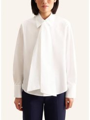 Seidensticker Bluzka w kolorze białym rozmiar: 44. Białe bluzki damskie Seidensticker, bez wzorów, z bawełny, bez kołnierzyka, bez ramiączek. Za 156.24 zł.