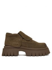 Steve Madden Trapery Parkview SM11004796 Brązowy. Brązowe trapery damskie Steve Madden, z materiału, bez zapięcia. Za 499.99 zł.