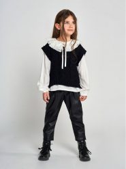 Birba Trybeyond Bluzka 999 70493 00 D Écru Regular Fit. Bluzki i koszule dziewczęce Birba Trybeyond, bez wzorów, z wiskozy, bez kołnierzyka, bez ramiączek. Za 99.99 zł.