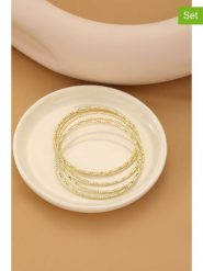 Atelier MIU Pozłacane bransoletki (5 szt.) rozmiar: onesize. Żółte bransoletki damskie atelier MIU, pozłacane. Za 52.99 zł.