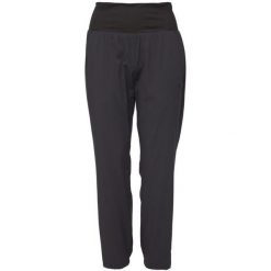 Damskie Spodnie 3/4 - Komfort i Styl z Elastycznej Bawełny. Niebieskie spodnie dresowe damskie HSN, bez wzorów, z bawełny. Za 153.99 zł.