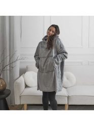 THE HOME DECO FACTORY Bluza w różnych kolorach (produkt niespodzianka) rozmiar: onesize. Bluzy damskie THE HOME DECO FACTORY, bez wzorów, z kapturem. Za 77.95 zł.