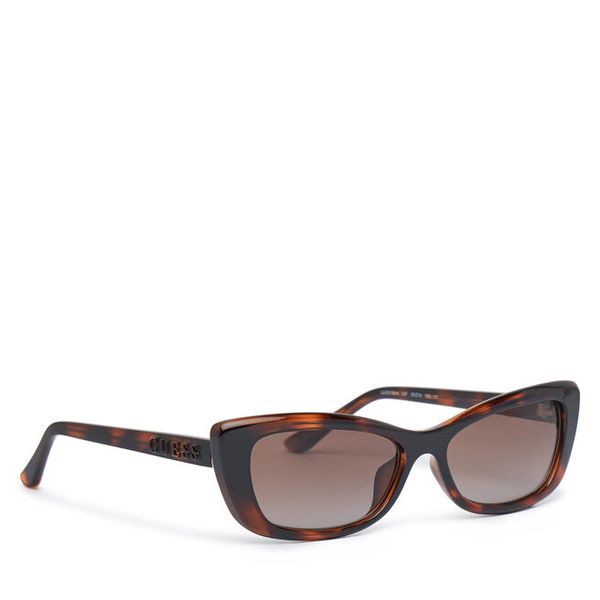 Okulary przeciwsłoneczne Guess. Brązowe okulary przeciwsłoneczne damskie Guess. Za 309.99 zł.