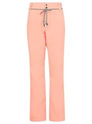 Brunotti Spodnie narciarskie "Bellavista" w kolorze brzoskwiniowym rozmiar: L. Pomarańczowe spodnie dresowe damskie Brunotti, l, bez wzorów, z tkaniny, narciarskie. Za 130.99 zł.