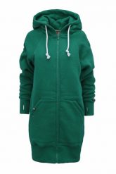 Bluza sportowa rozpinana z kapturem damska DEEP TRIP Luzak. Zielone bluzy damskie DEEP TRIP, l, bez wzorów, z bawełny, z kapturem. Za 389.00 zł.