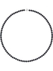 Pearline Naszyjnik w kolorze granatowym z perłami - dł. 42 cm rozmiar: onesize. Niebieskie naszyjniki damskie Pearline, z perłą, złote. Za 382.99 zł.