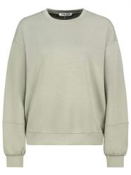 Sublevel Bluza w kolorze jasnozielonym rozmiar: XS. Zielone bluzy damskie Sublevel, xs, bez wzorów, bez kaptura. Za 92.21 zł.